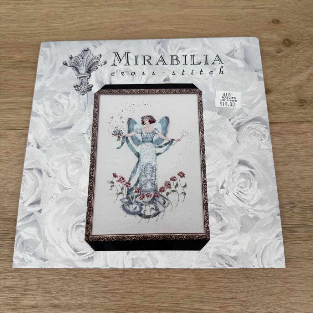 Mirabilia Aprils Blue Diamond MD 47 Cross Stitch Chart Nora Corbett NEW SEALED